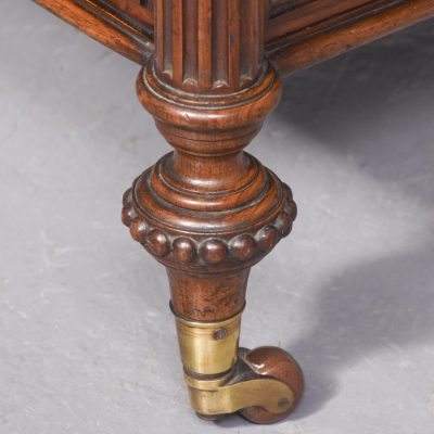 Exhibition Quality Walnut Canterbury canterbury Antique Furniture 5