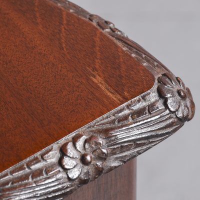 Chippendale Style Serpentine-Front Mahogany Hall Table/Serving Table - Image 3