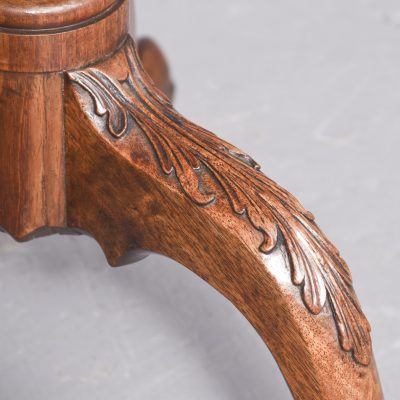 George III Mahogany Kettle Stand Antique Tables 8