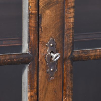 Magnificent George II Style Burr Walnut Bookcase/Glazed Cabinet Antique Cabinet Antique Cabinets 7