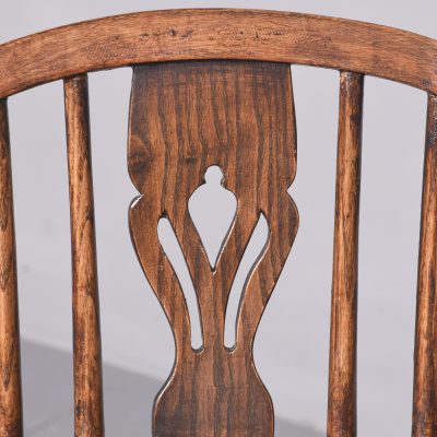 Set of 8 Elm Windsor Chairs - Image 5