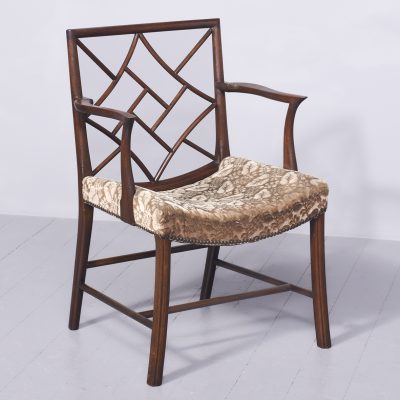 Scottish Cockpen or Dalhousie Armchair Antique Chairs 3