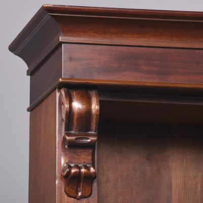 Early Victorian Scottish Mahogany Open Bookcase - Image 3