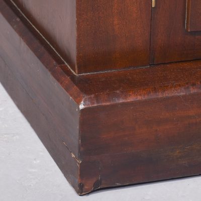 Early Victorian Scottish Mahogany Open Bookcase - Image 7