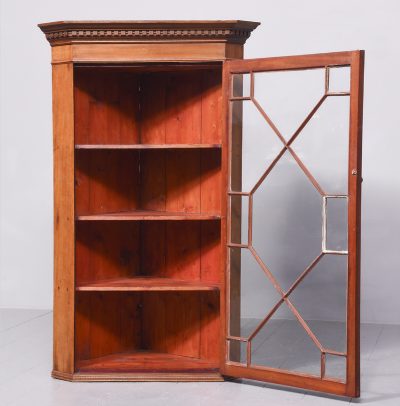 Large Georgian Style Corner Cabinet - Image 8