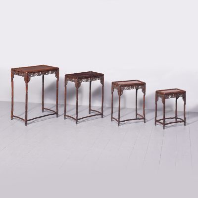 Quartetto of Hongmu Qing Dynasty tables - Image 11