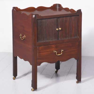 George III Mahogany Commode commode Antique Chests 3