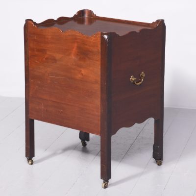 George III Mahogany Commode commode Antique Chests 12