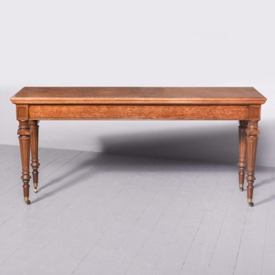 Wide William IV Pollard Oak Hall Table Hall Table Antique Furniture 10