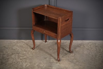 Georgian Oak Country House Bedside Table bedside nightstand Antique Cupboards 8