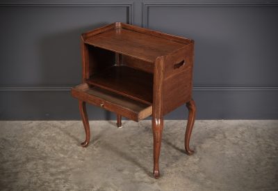 Georgian Oak Country House Bedside Table bedside nightstand Antique Cupboards 9