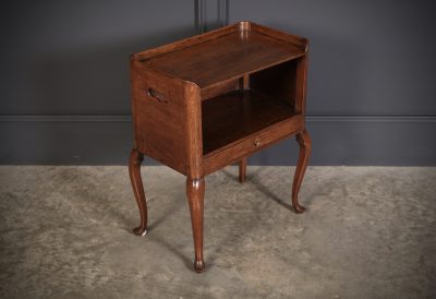 Georgian Oak Country House Bedside Table bedside nightstand Antique Cupboards 4