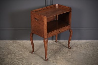 Georgian Oak Country House Bedside Table bedside nightstand Antique Cupboards 11