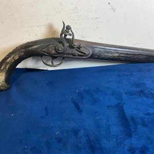 FLINTLOCK PISTOL CONTINENTAL 1790’s Military & War Antiques