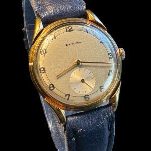 1950’s Zenith Gents Dress Watch Antique Watches