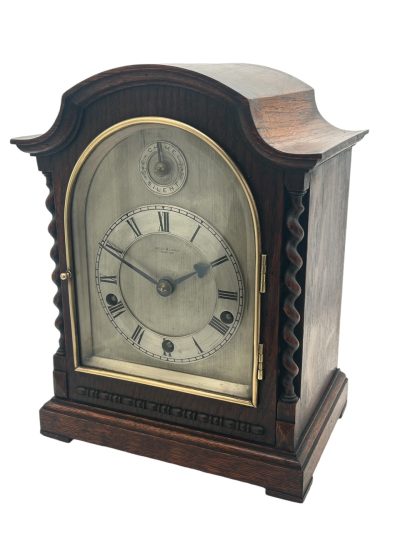 Stunning Edwardian Musical Bracket Clock – 8 Day Antique bracket clock Antique Clocks 4