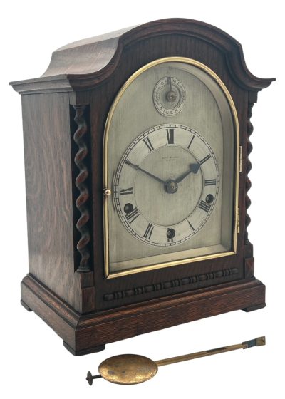 Stunning Edwardian Musical Bracket Clock – 8 Day Antique bracket clock Antique Clocks 10