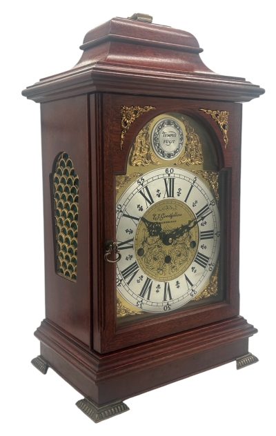 Fabulous Musical Westminster Chime Bracket Clock – 8 Day musical Clock Antique bracket clock Antique Clocks 5