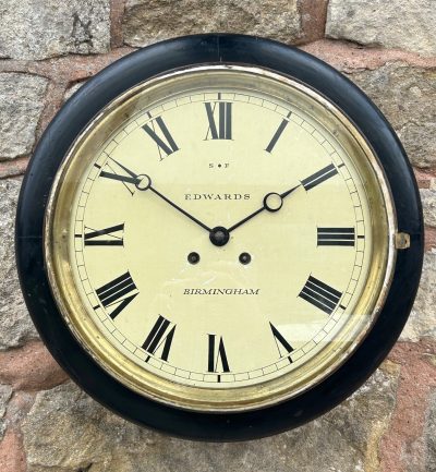 Awesome Large Industrial Antique Dial Clock – ca 1900 Dial Wall Clock Antique Clocks 4