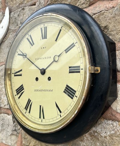 Awesome Large Industrial Antique Dial Clock – ca 1900 Dial Wall Clock Antique Clocks 6