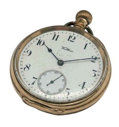 Exquisite Antique Waltham Rolled Gold Case Pocket Watch – ca 1910 collectible pocket watch Antique Watches 5