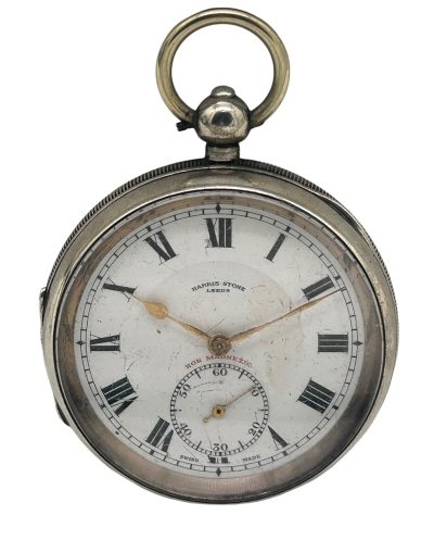 Stunning Antique Key Wind Fusee Open Face Pocket Watch – Harris Stone Leeds