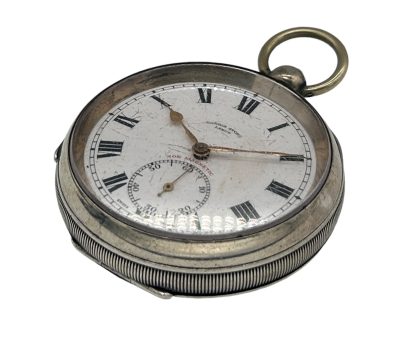 Stunning Antique Key Wind Fusee Open Face Pocket Watch – Harris Stone Leeds - Image 3