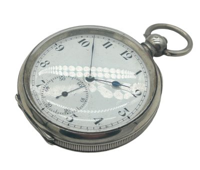 Awesome Antique English Silver Case Open face Pocket Watch collectible pocket watch Antique Watches 5