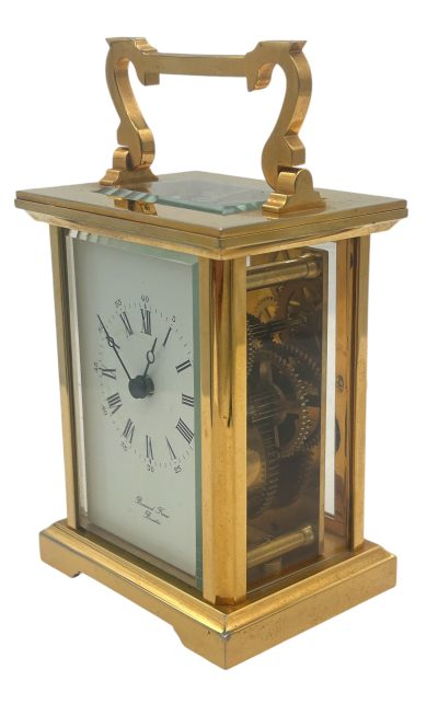 Lovely Bornand Freres 8 day Carriage Clock carriage clock Antique Clocks 10