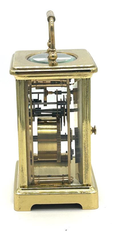 Stunning Antique French 8 day Carriage clock – ca 1900 carriage clock Antique Clocks 7