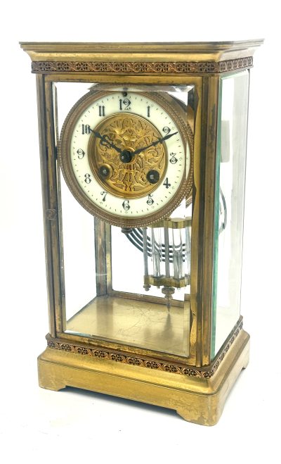 Fabulous French 4 glass regulator Mantel Clock – ca1880 Regulator clock Antique Clocks 4