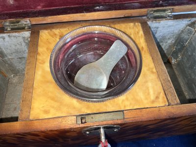 Tortoise Shell tea caddy Antique Boxes 19