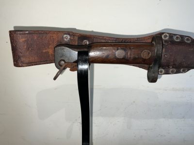 DUTCH BAYONET AND SCABBARD RARE Military & War Antiques 5