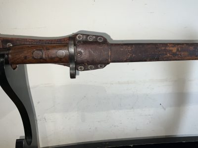 DUTCH BAYONET AND SCABBARD RARE Military & War Antiques 6