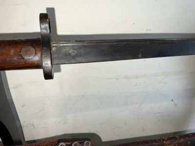 DUTCH BAYONET AND SCABBARD RARE Military & War Antiques 16