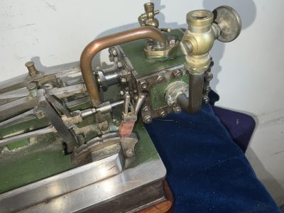 STATIC STEAM ENGINE SCRATCH BUILT CIRCA 1920’s Architectural Antiques 6