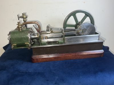 STATIC STEAM ENGINE SCRATCH BUILT CIRCA 1920’s Architectural Antiques 15