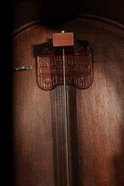 Art Deco Black Forest Friedrich Mauthe Schwenningen Walnut Longcase Clock Circa 1920. art deco Antique Clocks 14