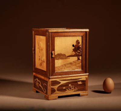 Art Deco Interesting Japanese Cigar Dispenser. - Image 2