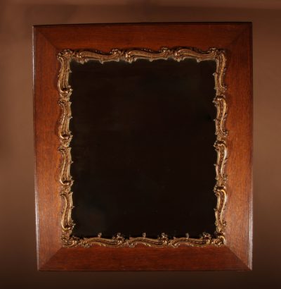 Original Oak And Gesso Framed Mirror In The Rococo Style. Rococo Antique Mirrors 4