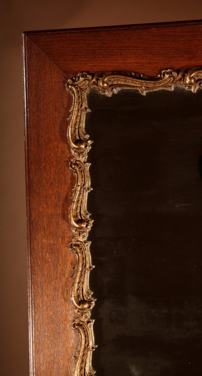 Original Oak And Gesso Framed Mirror In The Rococo Style. Rococo Antique Mirrors 5