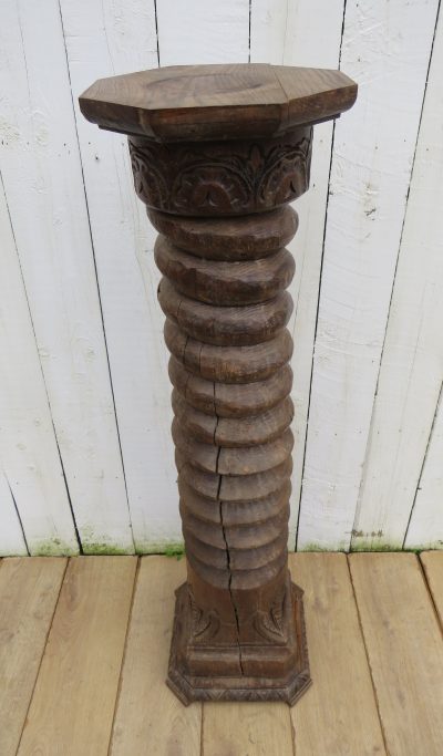 Antique French Oak Pedestal Antique Furniture 6