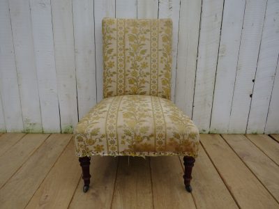 Antique French Napoleon III Slipper Chair Antique Chairs 4