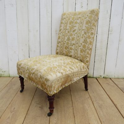 Antique French Napoleon III Slipper Chair Antique Chairs 3