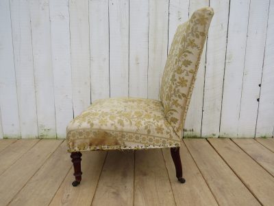 Antique French Napoleon III Slipper Chair Antique Chairs 7