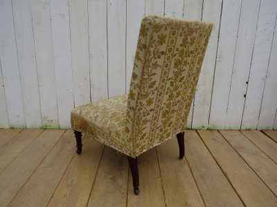 Antique French Napoleon III Slipper Chair Antique Chairs 5