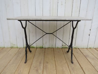 French Marble Top Garden Table Antique Furniture 9