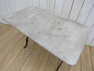 French Marble Top Garden Table Antique Furniture 4