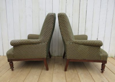 Pair Of Antique French Armchairs Antique Chairs 7