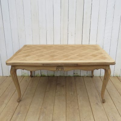 Bleached Oak Extending Dining Table Antique Desks 3